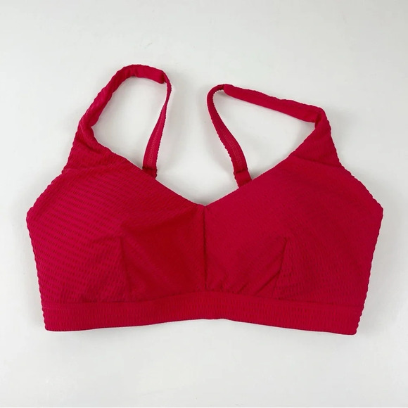 NEW Sea Level Swim Bikini Top Women’s Size 4 US Red Underwire Bralette NWOT - Picture 1 of 7